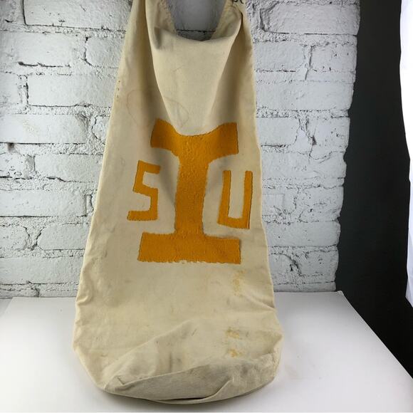 Vintage Handmade SIU Canvas Laundry Bag - Picture 1 of 5